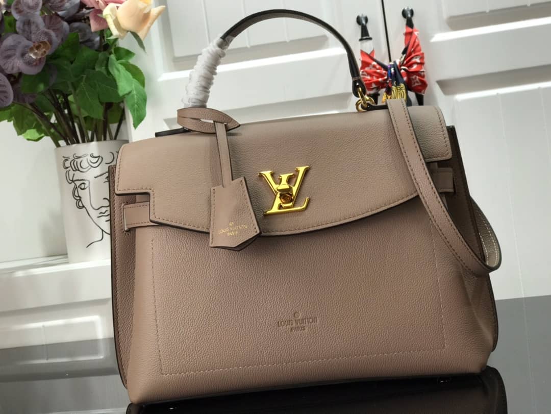 Louis Vuitton Lock Me Ever 2Way Bag Replica Khaki M52787