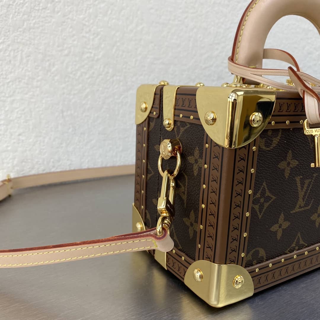 Louis Vuitton Monogram Canvas Cruise Trunk Box Replica 40672M