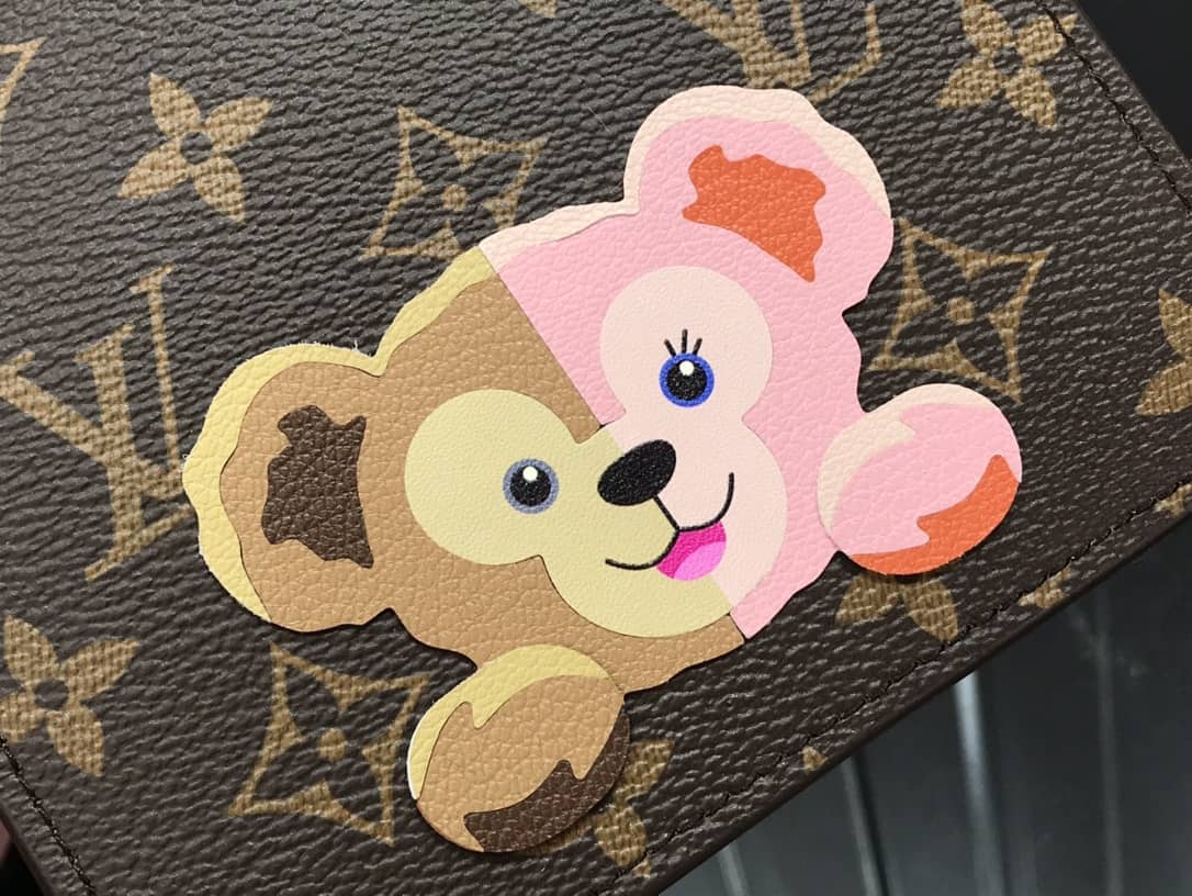 Louis Vuitton Monogram Petit Sac Plat 2Way Replica Shoulder Bag Brown M69442