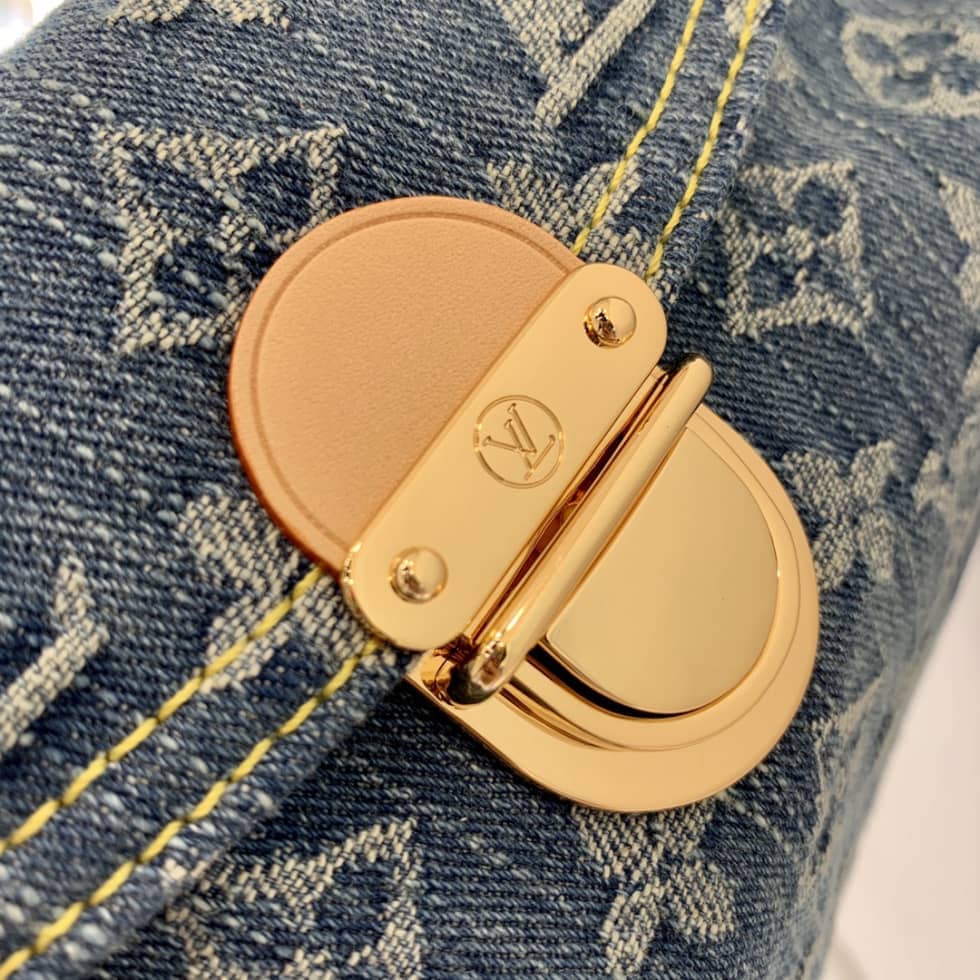 Louis Vuitton Mini Pleaty Denim Blue M95050 Replica Shoulder Bag