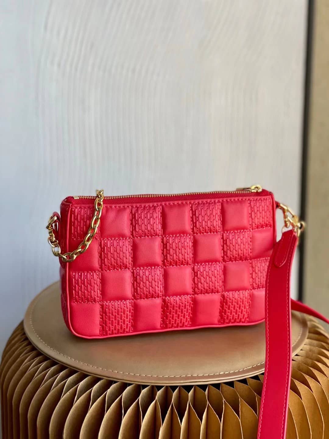 Louis Vuitton Pochette Troca Red M59049 Replica Crossbody Bag