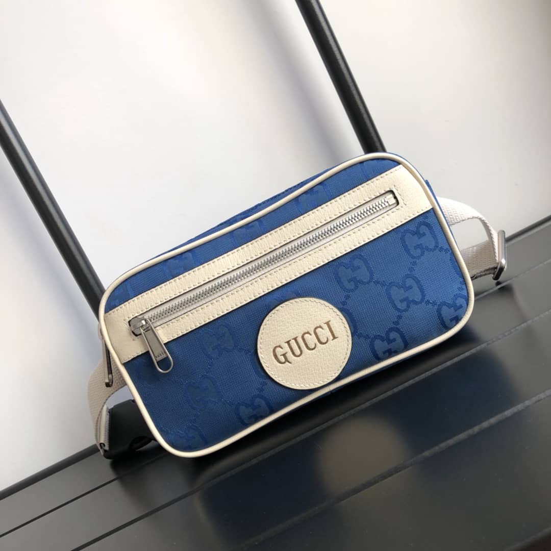 Gucci Off The Grid GG Belt Bag Replica Blue 631341