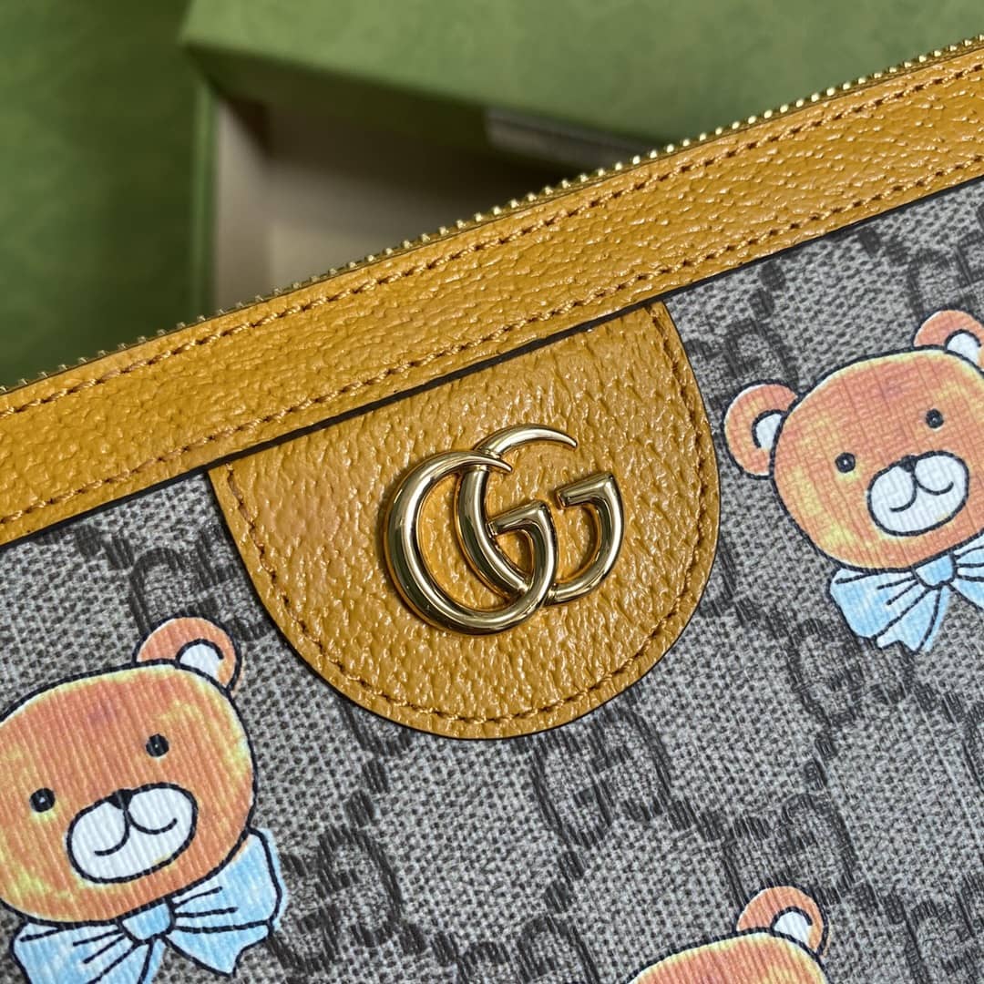 Gucci Kai X Gucci Teddy Bear Print Backpack Replica 660529