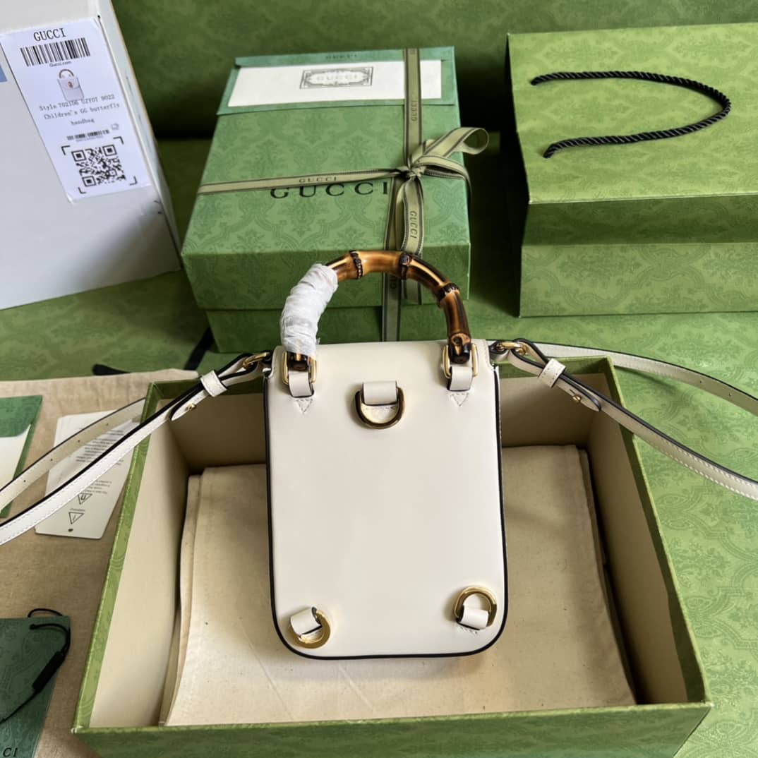 Gucci Bamboo Mini Crossbody Handbag 702106 Replica
