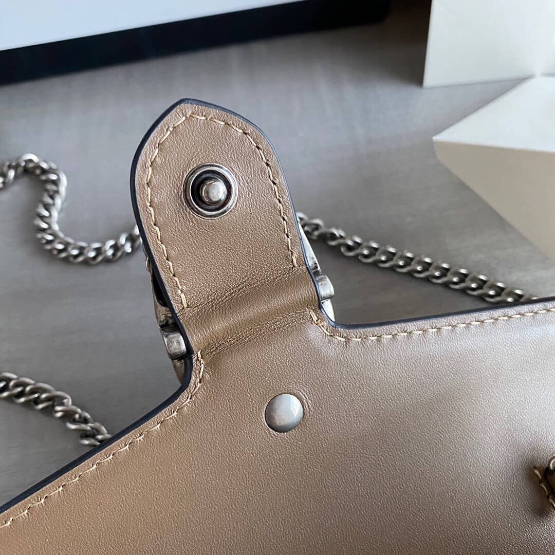 Gucci Dionysus GG Supreme Super Mini Bag Replica Gray 476432