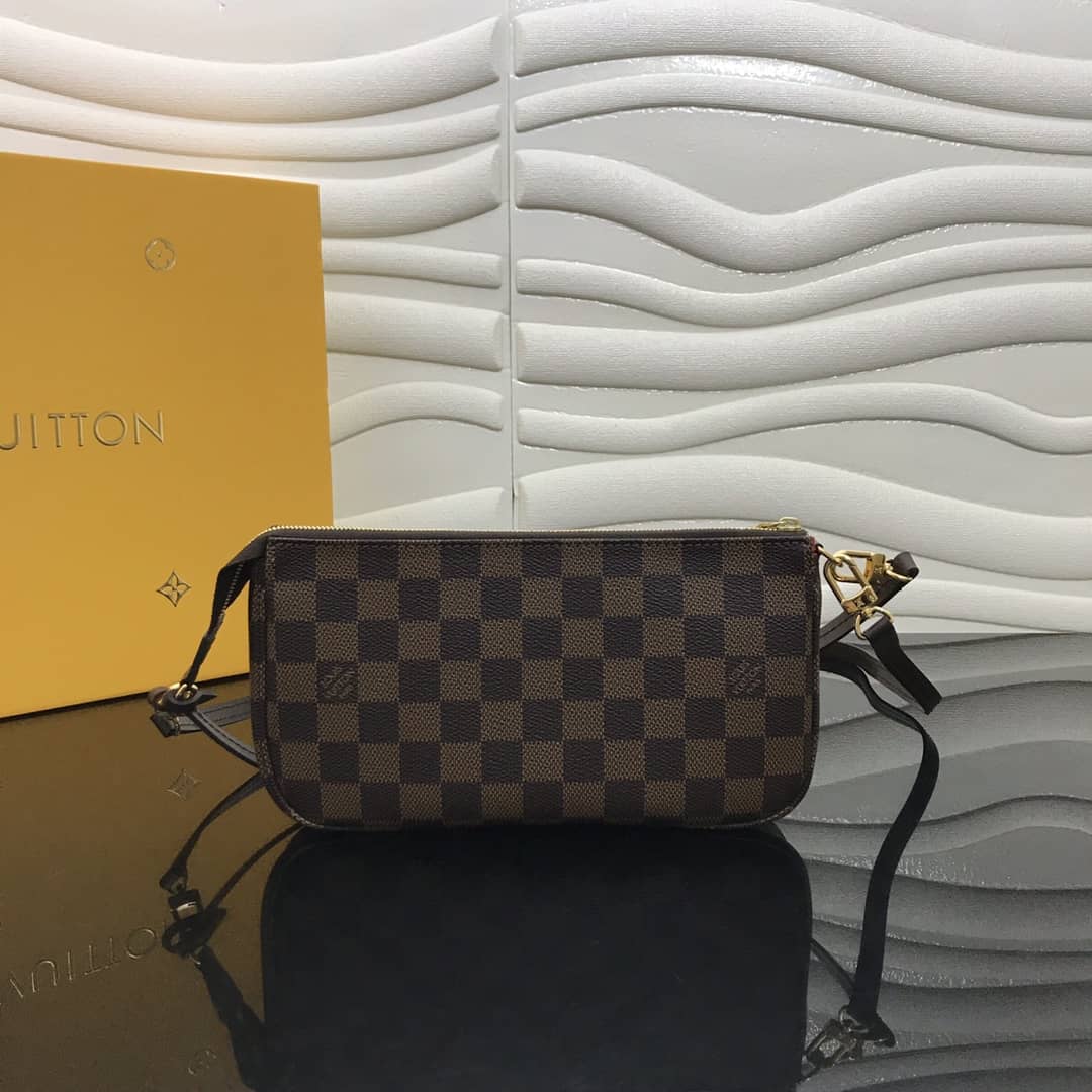 Louis Vuitton Replica Pochette Accessoires Canvas Brown M40712