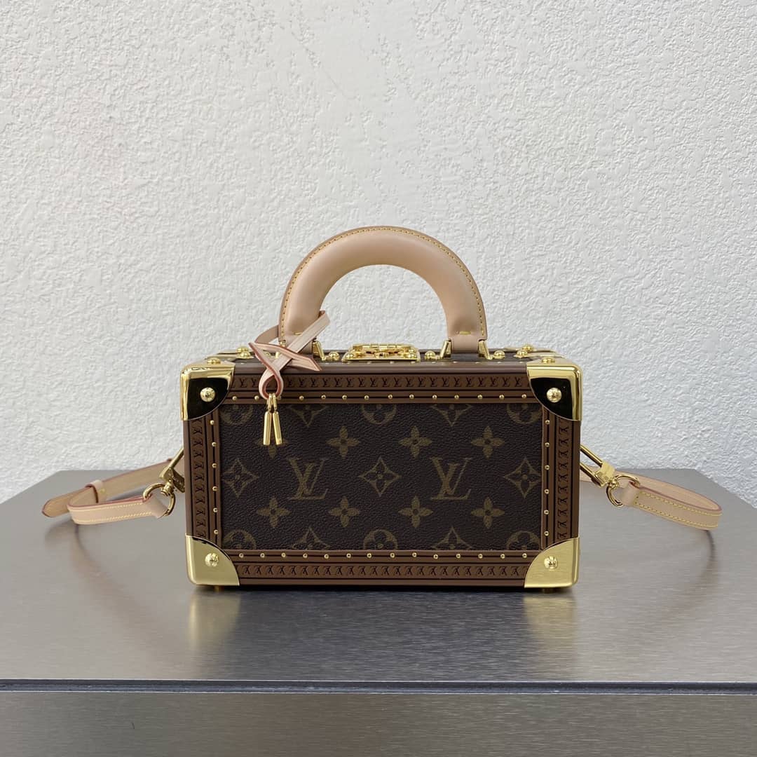 Louis Vuitton Monogram Canvas Cruise Trunk Box Replica 40672M