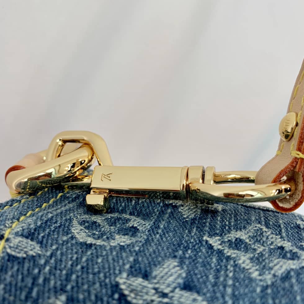 Louis Vuitton Mini Pleaty Denim Blue M95050 Replica Shoulder Bag