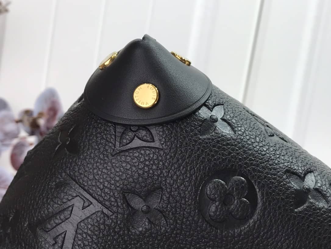 Louis Vuitton Petite Malle Souple Monogram Replica Bag Black M45571