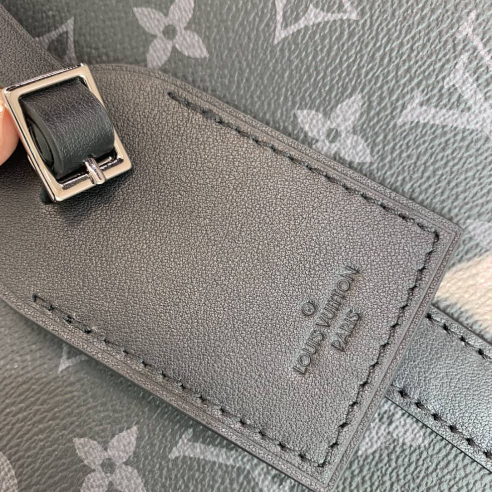 Louis Vuitton Monogram Eclipse Sac Plat Cross M46098 Replica Shoulder Bag