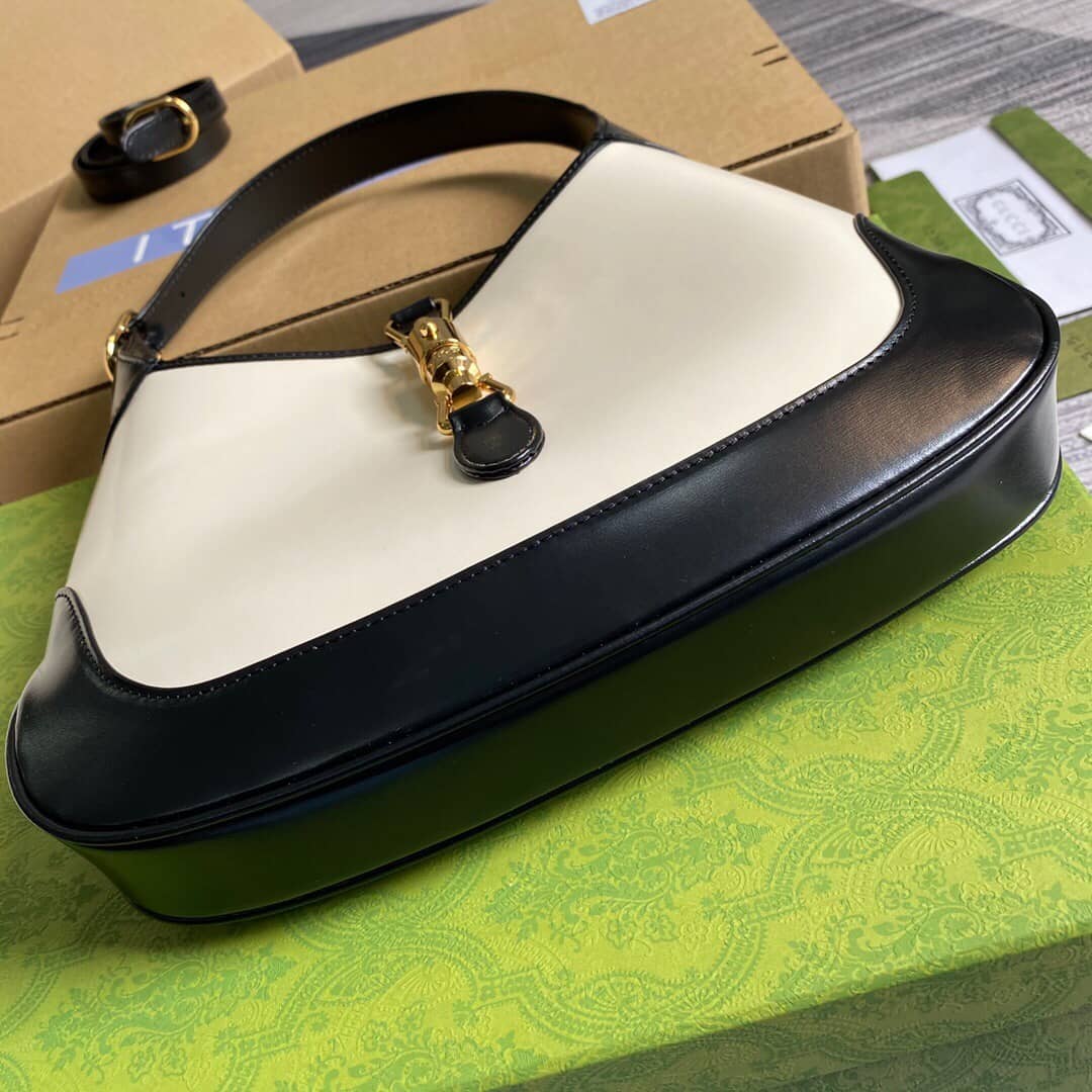 Gucci GG Jackie 1961 Mini Shoulder Bag Replica White 637092