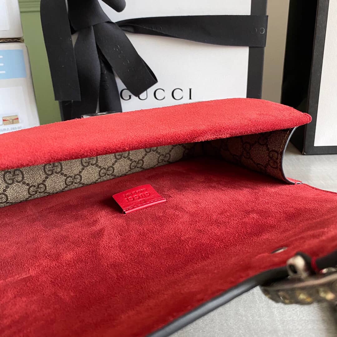 Gucci GG Dionysus Small Shoulder Bag Replica Red 499623