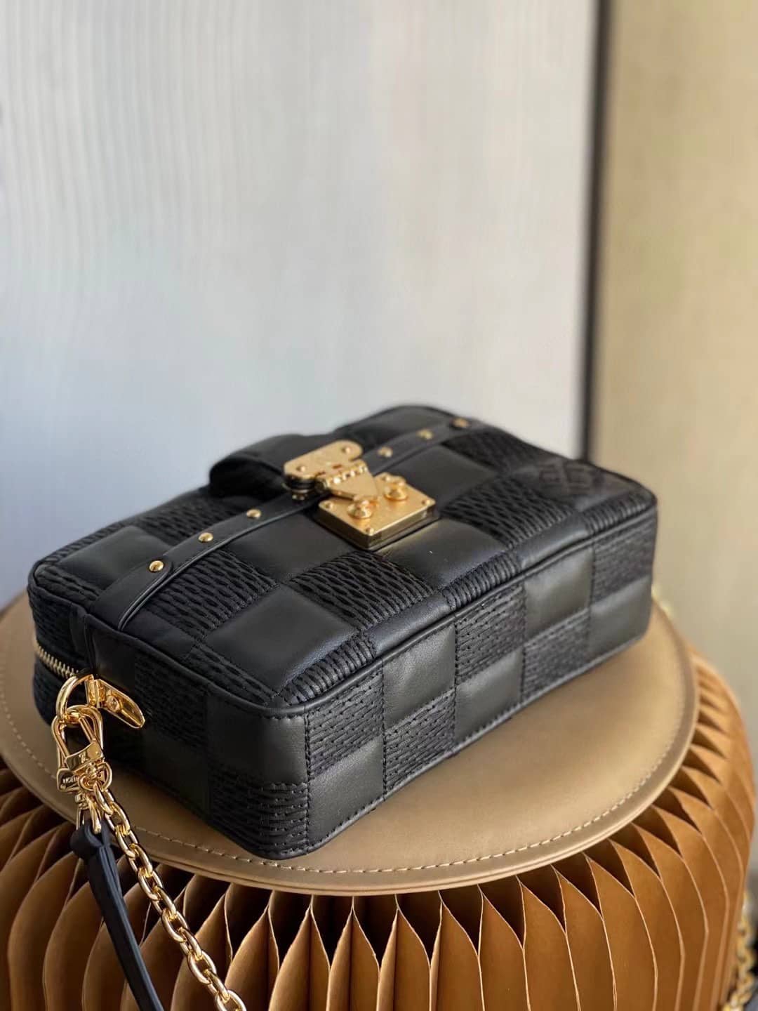 Louis Vuitton Troca PM Black M59116 Replica Crossbody Bag