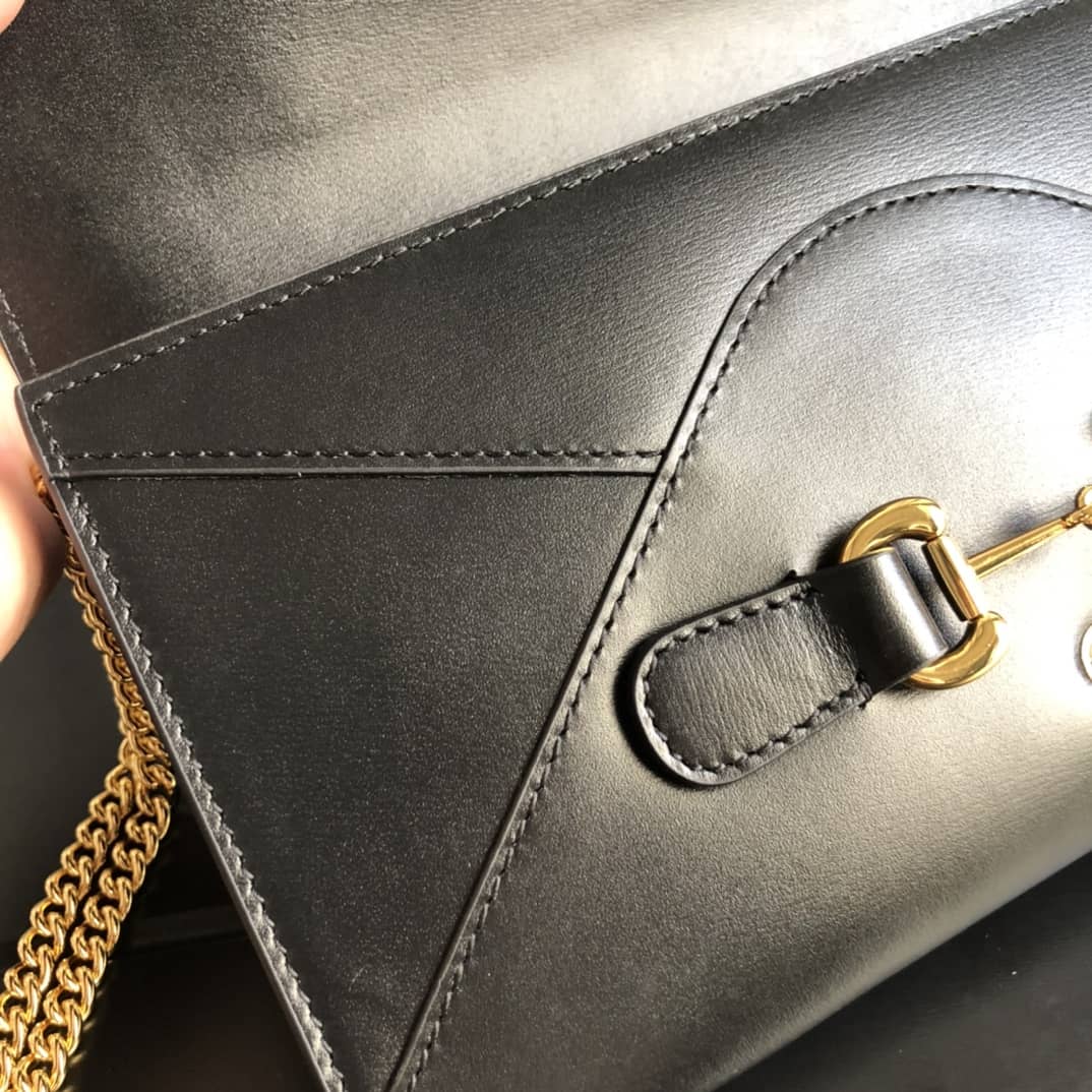 Gucci Horsebit Bag Dupe 1955 Wallet With Chain Bag Replica 614381