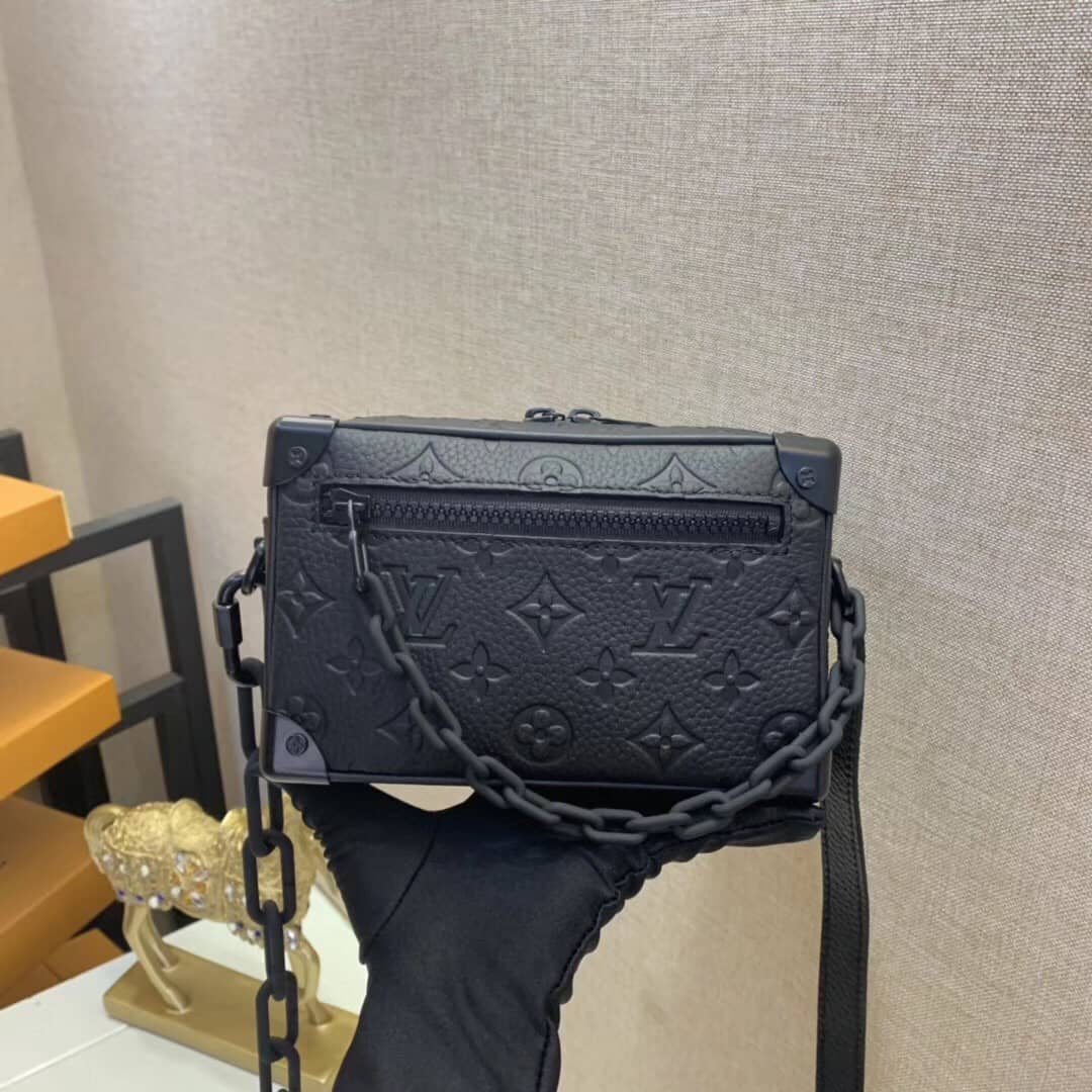 Louis Vuitton Monogram Taurillon Mini Soft Trunk Replica Bag M55702