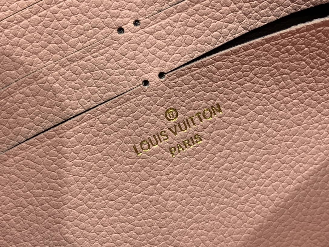 Louis Vuitton Vavin Chain Empreinte Leather Replica Bag Pink M63398