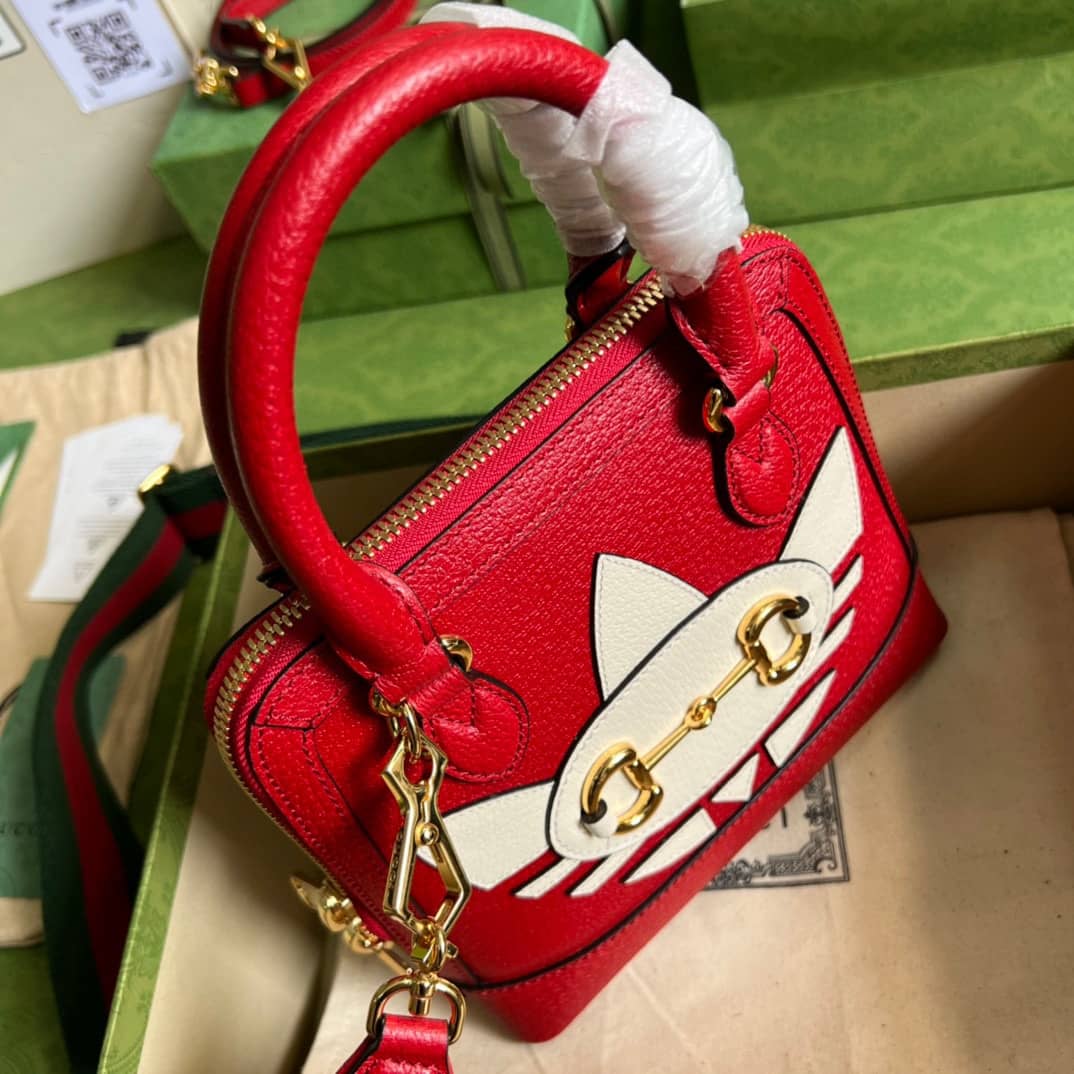 Adidas x Gucci Horsebit 1955 Mini Shoulder Bag 677212 Replica