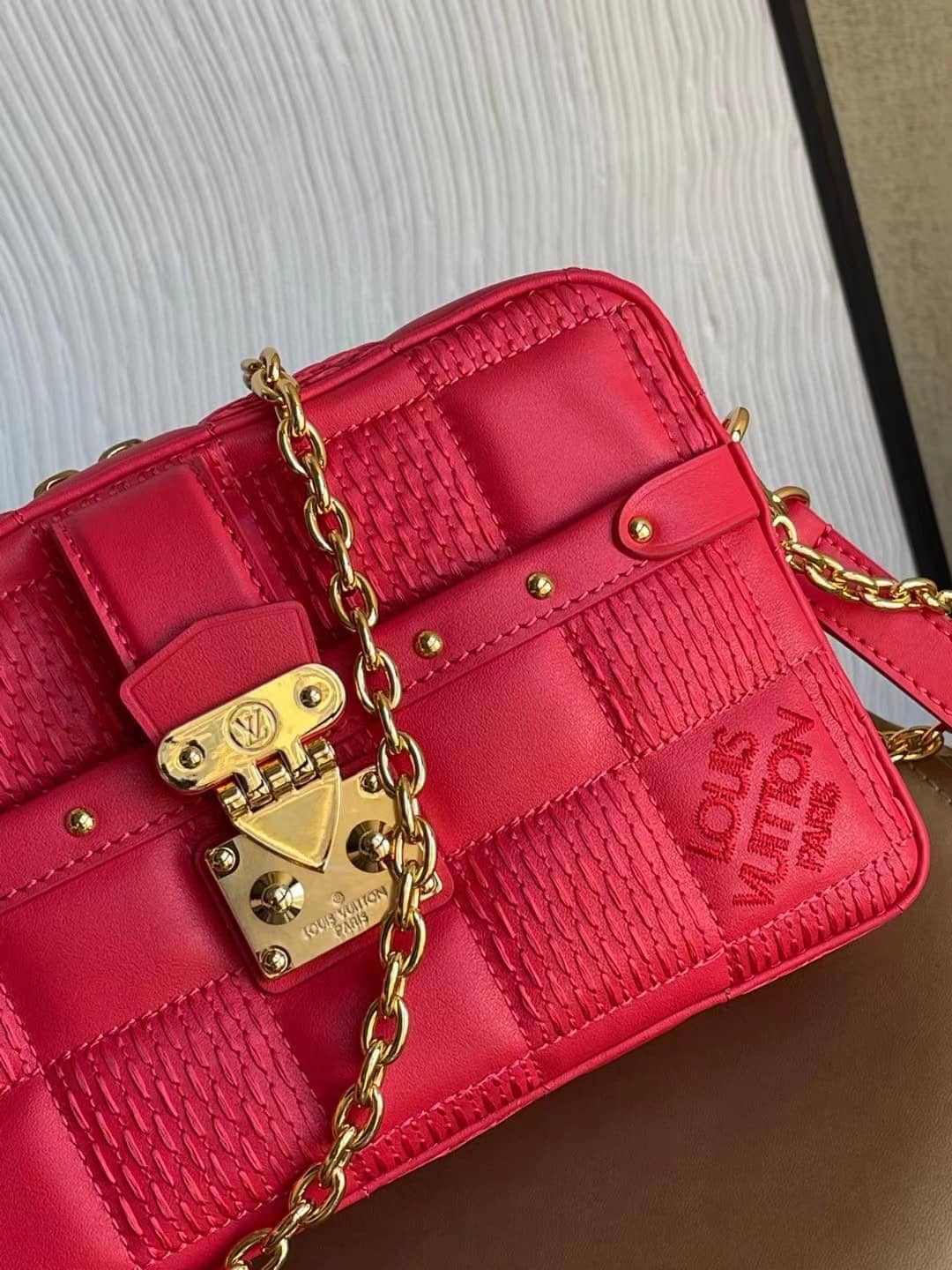 Louis Vuitton Troca PM Red M59118 Replica Crossbody Bag