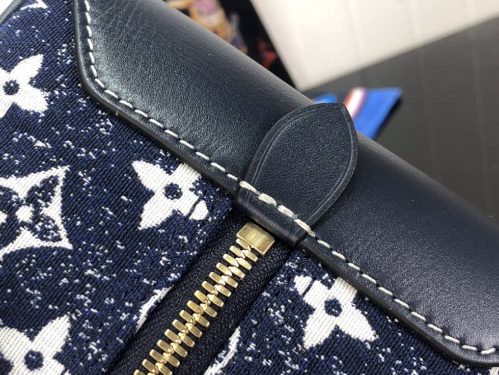 Louis Vuitton Square Denim Leather M59611 Replica Bag