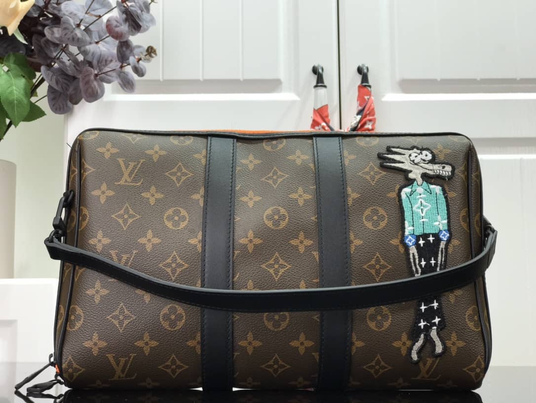 Louis Vuitton Monogram Keepall Pouch 2way Clutch Replica M80130