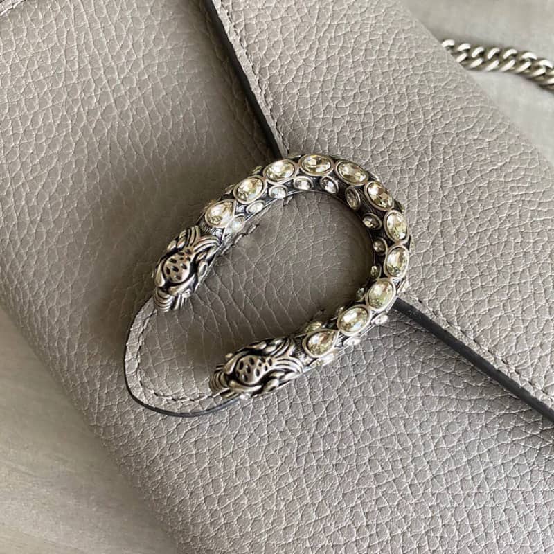Gucci Dionysus Chain Wallet Shoulder Bag Replica Gray 401231
