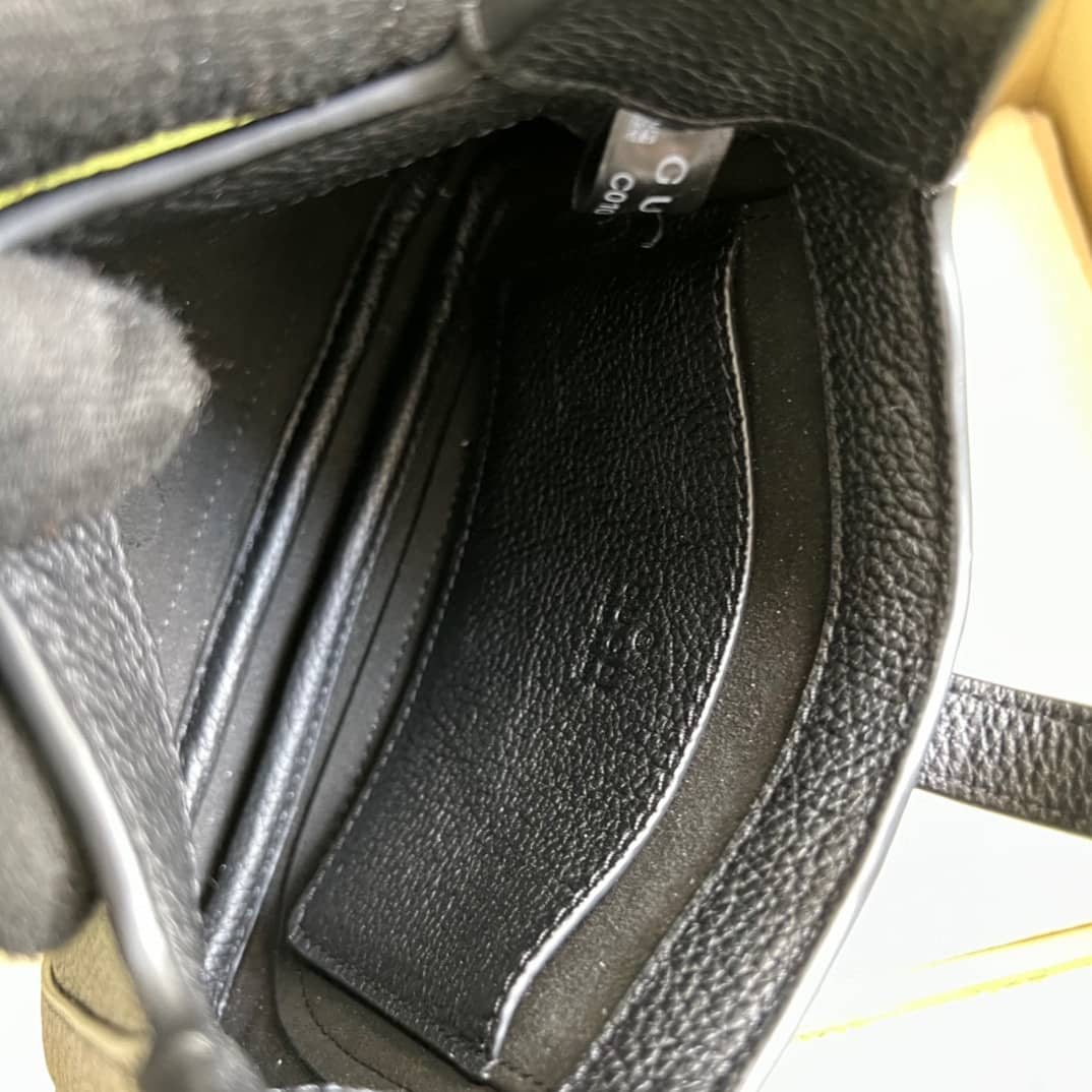 Gucci Jackie 1961 Mini Hobo Bag Black 637091 Replica