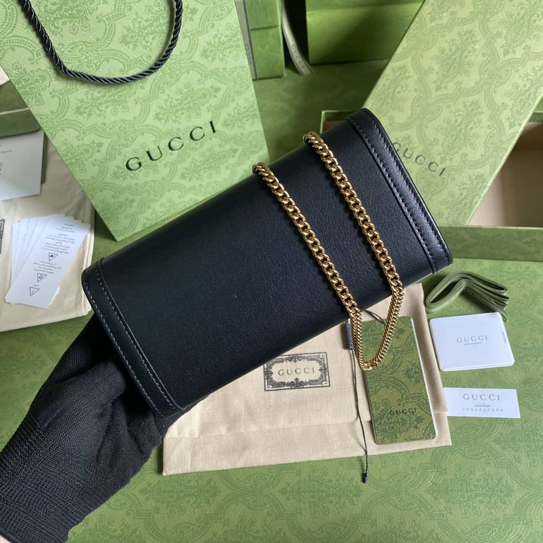 Gucci Diana Bamboo Chain Wallet Replica 658243