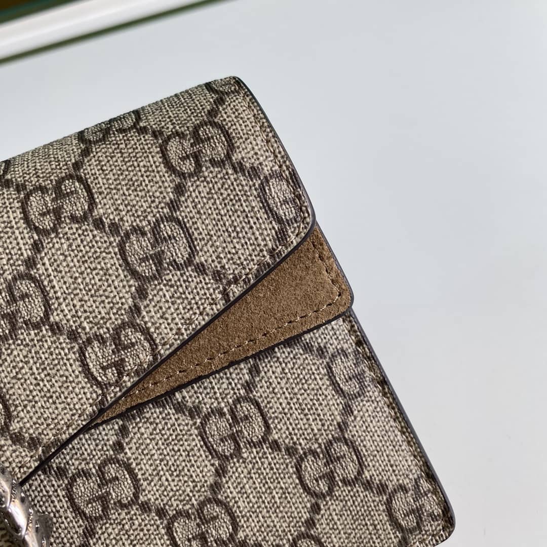 Gucci Dionysus GG Tweed Super Small Crossbody Bag Replica 476430