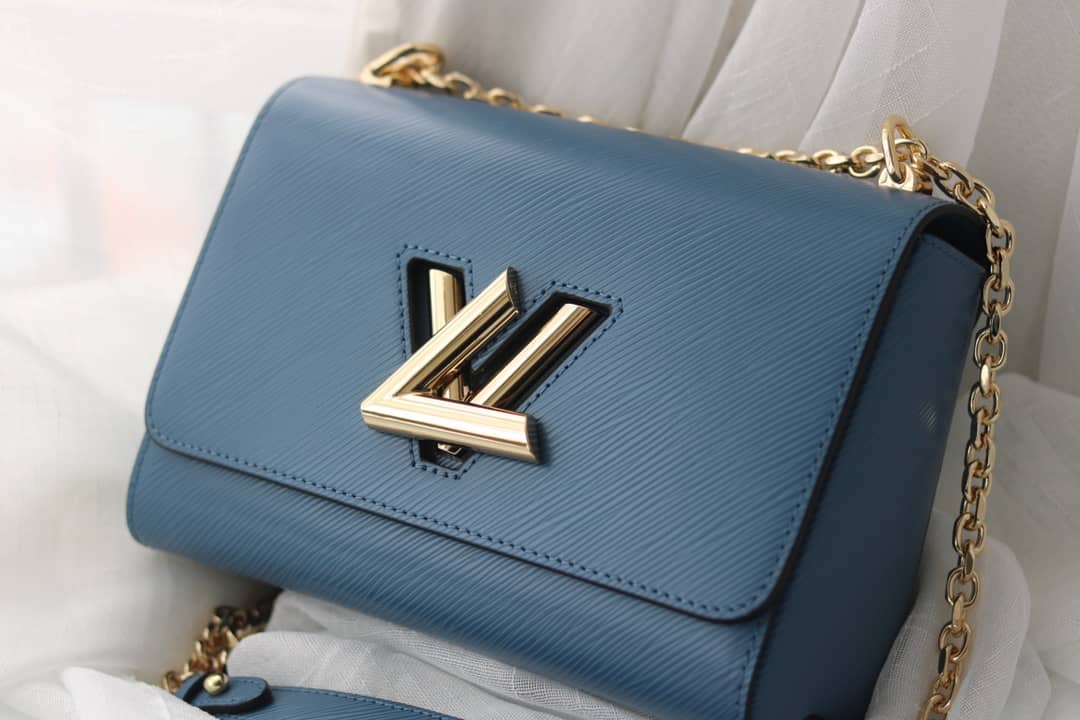 Louis Vuitton Twist Bag Blue Replica M50281