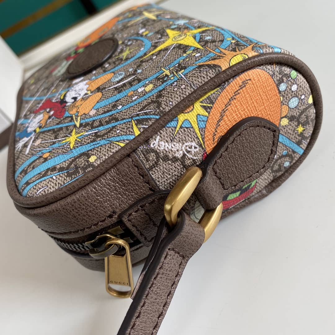 Gucci GG Disney Donald Duck Shoulder Bag Replica 648124