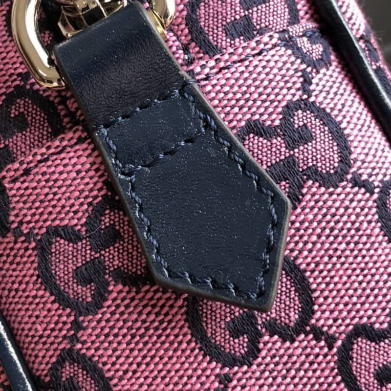 Gucci Handbag Dupes GG Marmont Small Shoulder Handbag Camera Bag Replica Pink 447632