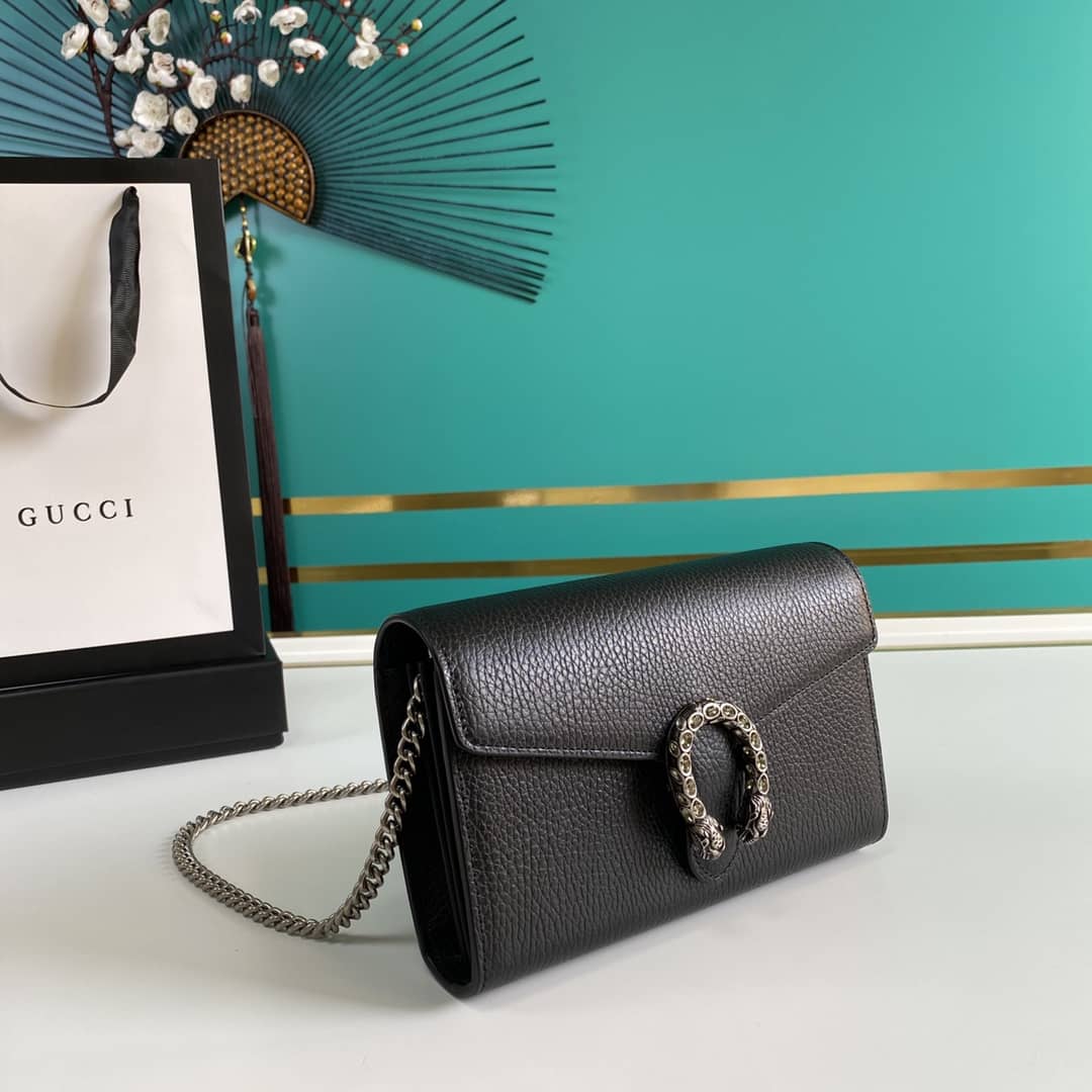 Gucci Dionysus Supreme GG Chain Wallet Replica 401231