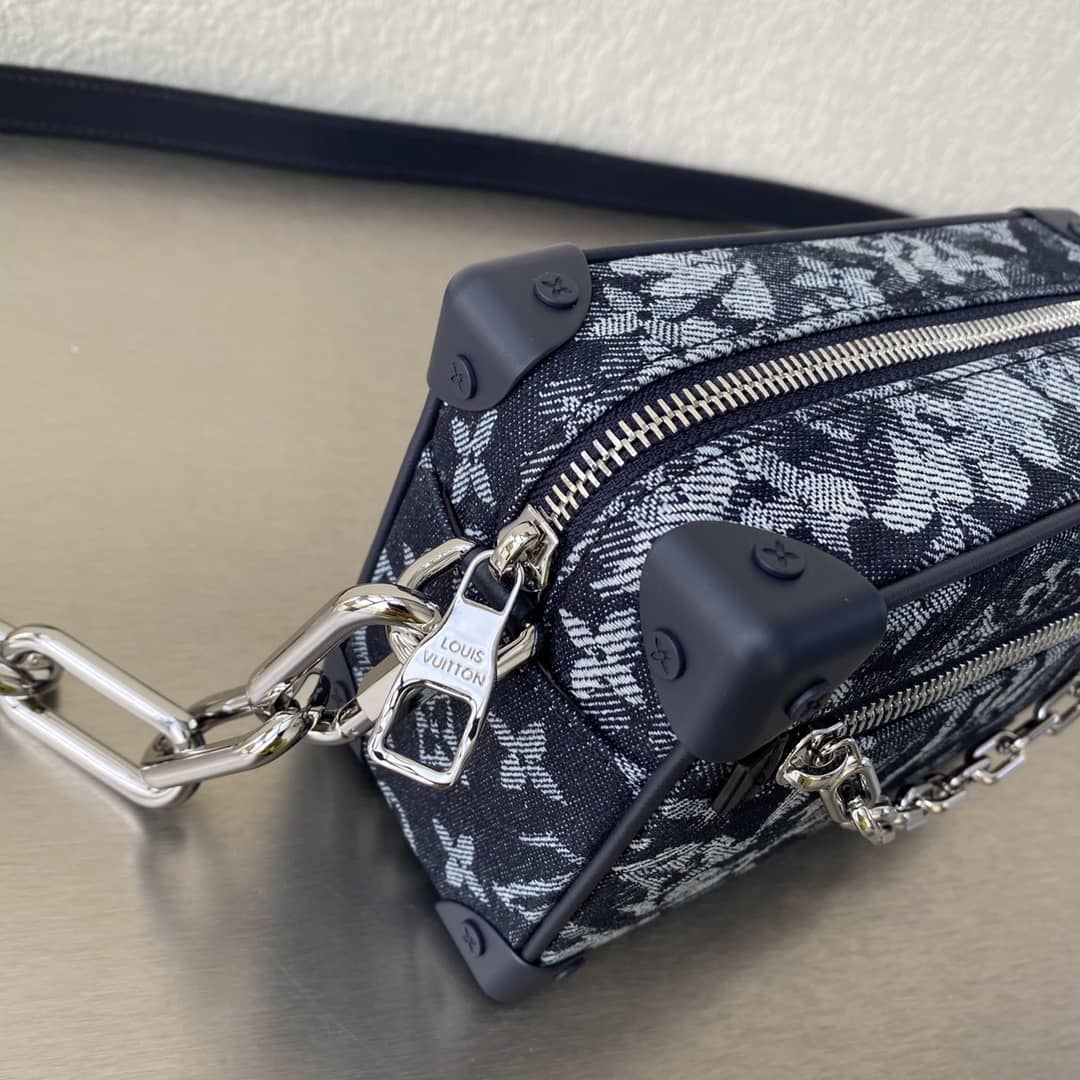 Louis Vuitton Mini Soft Trunk Monogram Tapestry Canvas Replica Bag M80033