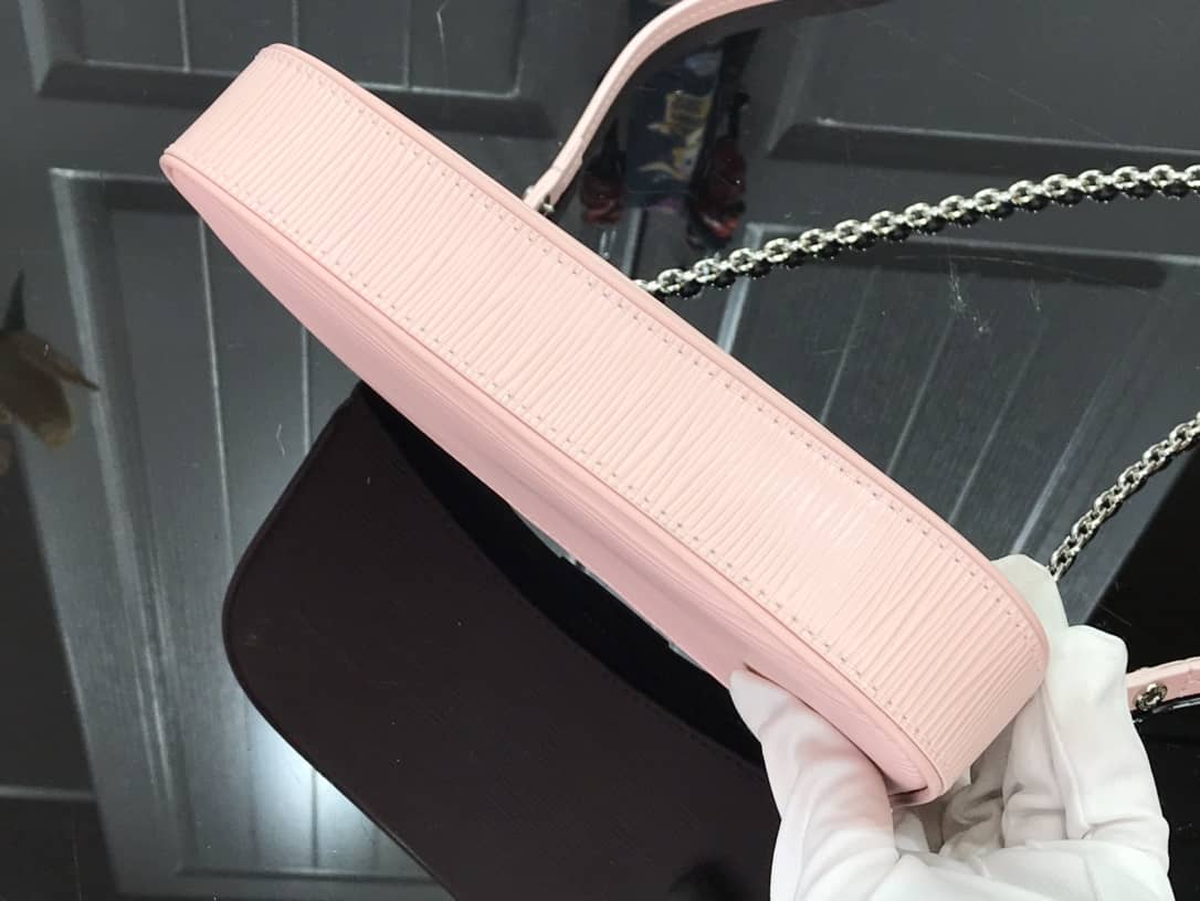 Louis Vuitton Epi Easy Pouch On Strap Replica Bag Pink M80471
