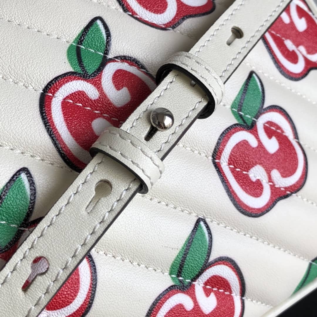 Gucci Handbag Dupes Marmont Small Shoulder Handbag Camera Bag Replica White 447632