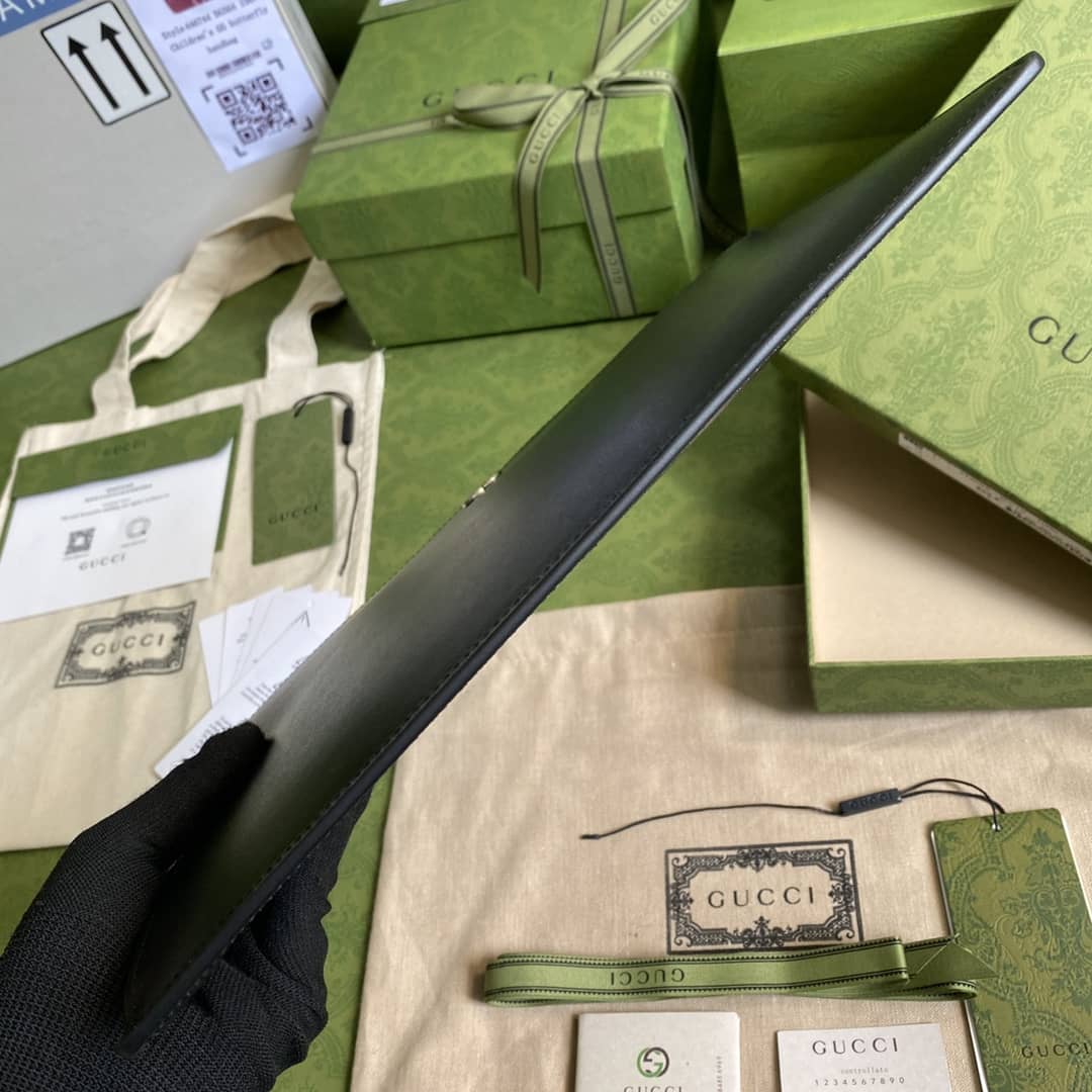 Gucci GG Marmont Leather Pouch Replica 475317