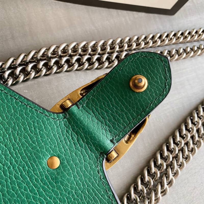 Gucci Dionysus Dupe Supreme Dionysus 2way Mini Chain Shoulder Bag Replica Green 421970