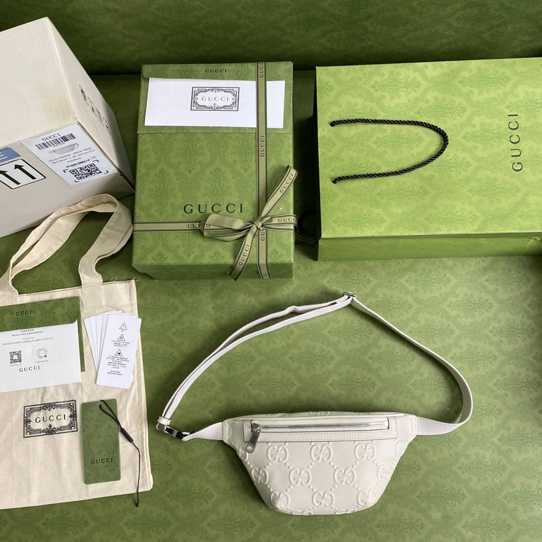 Gucci GG Embossed Belt Bag Replica 658582