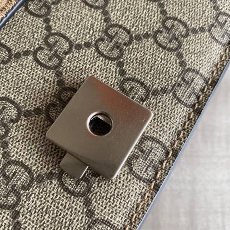 Gucci Dionysus Dupe GG Supreme Dionysus 2way Mini Chain Shoulder Bag Replica Brown 421970