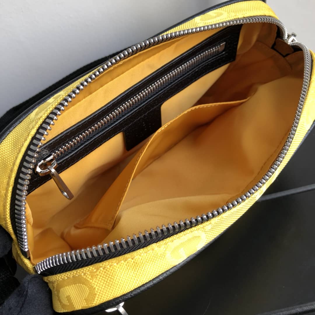 Best Replica Gucci Off The Grid GG Belt Bag Replica Yellow 631341(ColaReps)