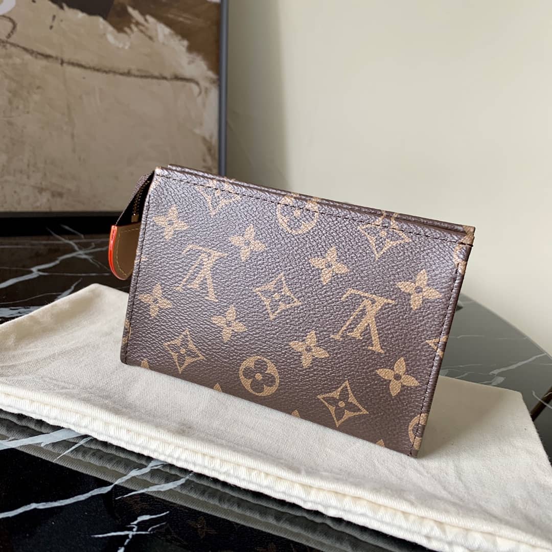 Louis Vuitton Monogram Poche Toilette Cosmetics Pouch Replica M47546