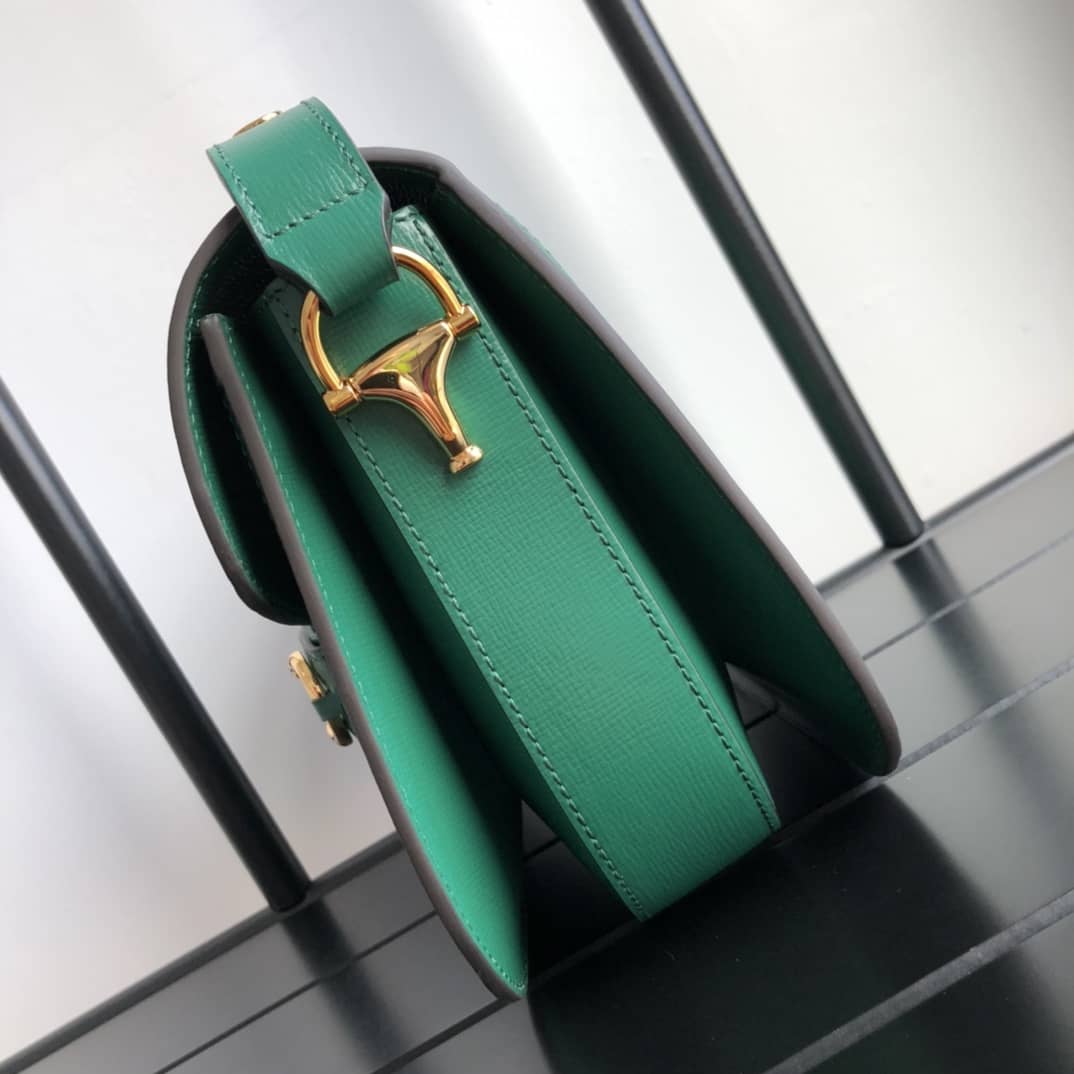 Gucci Horsebit 1955 Shoulder Bag Replica Green 602204