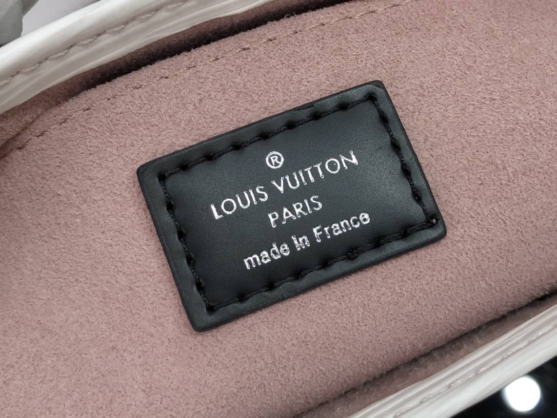 Louis Vuitton Petit Sac Plat Flat Shoulder Bag Replica White M80169