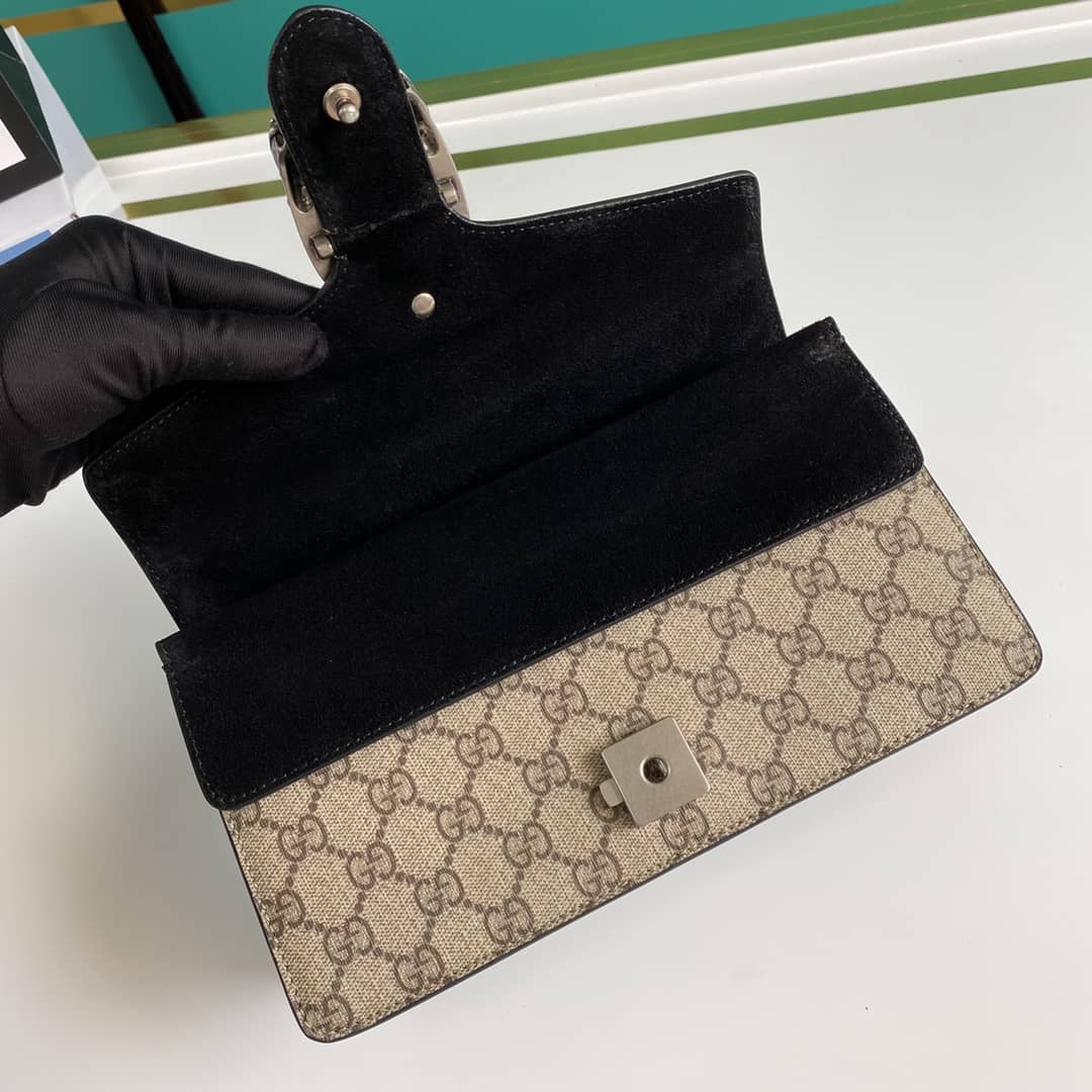 Gucci Dionysus GG Supreme Small Crossbody Bag Replica 499623