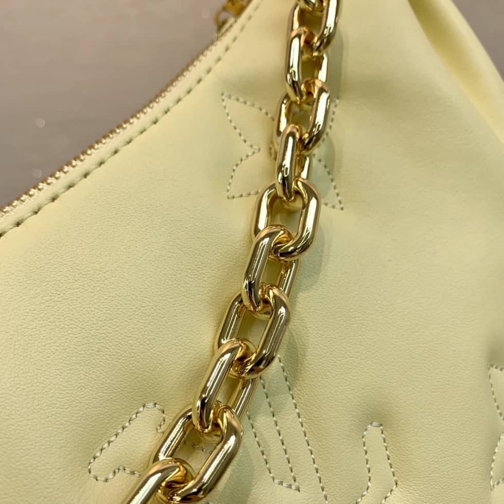 Louis Vuitton Over The Moon Calfskin Leather Yellow M59823 Replica Hobo