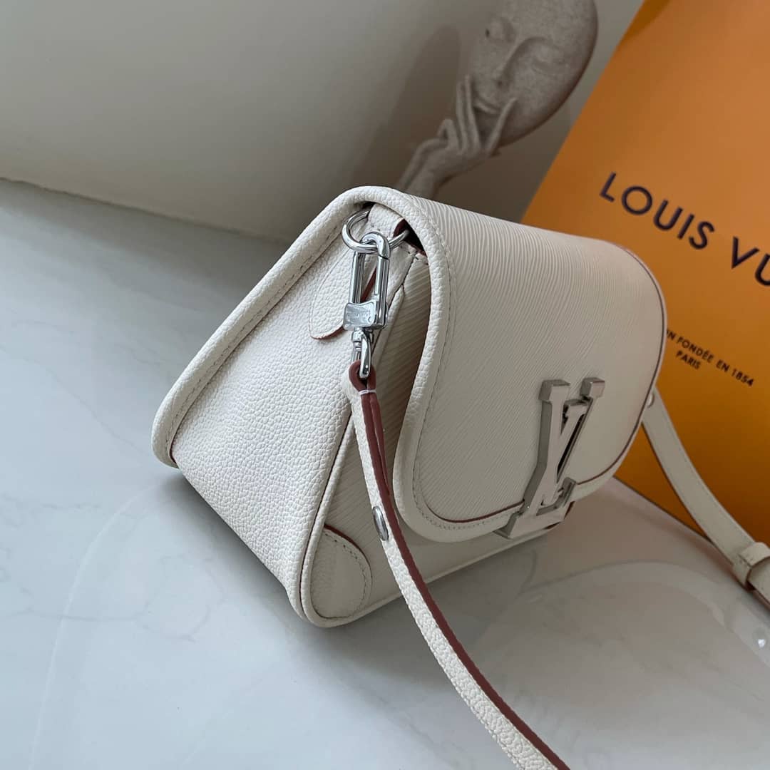 Louis Vuitton Buci Epi Leather White M59457 Replica Crossbody Bag