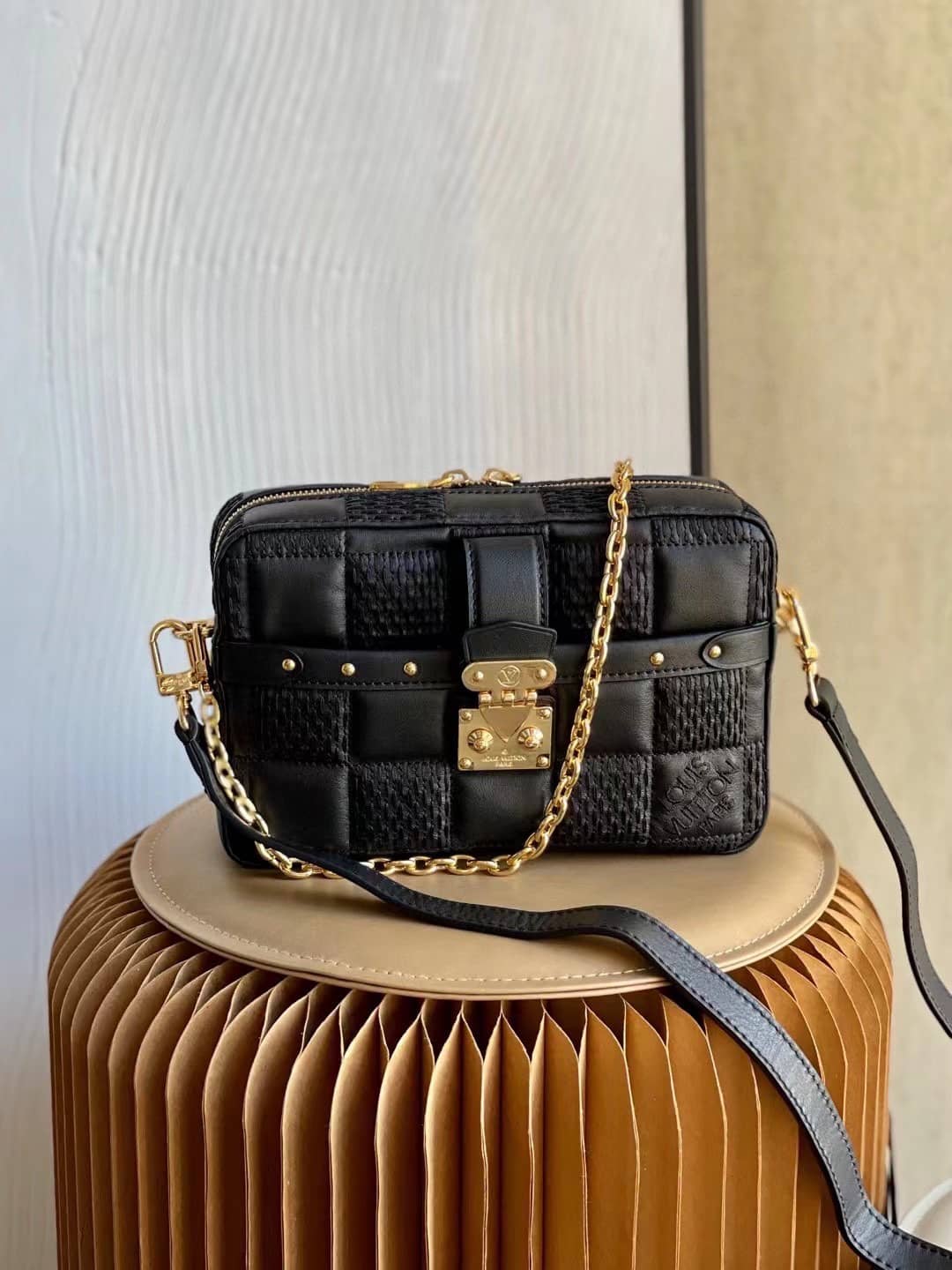 Louis Vuitton Troca PM Black M59116 Replica Crossbody Bag