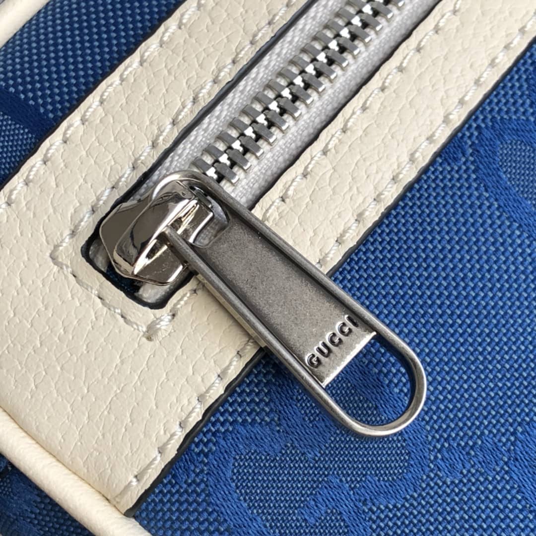 Gucci Off The Grid GG Belt Bag Replica Blue 631341