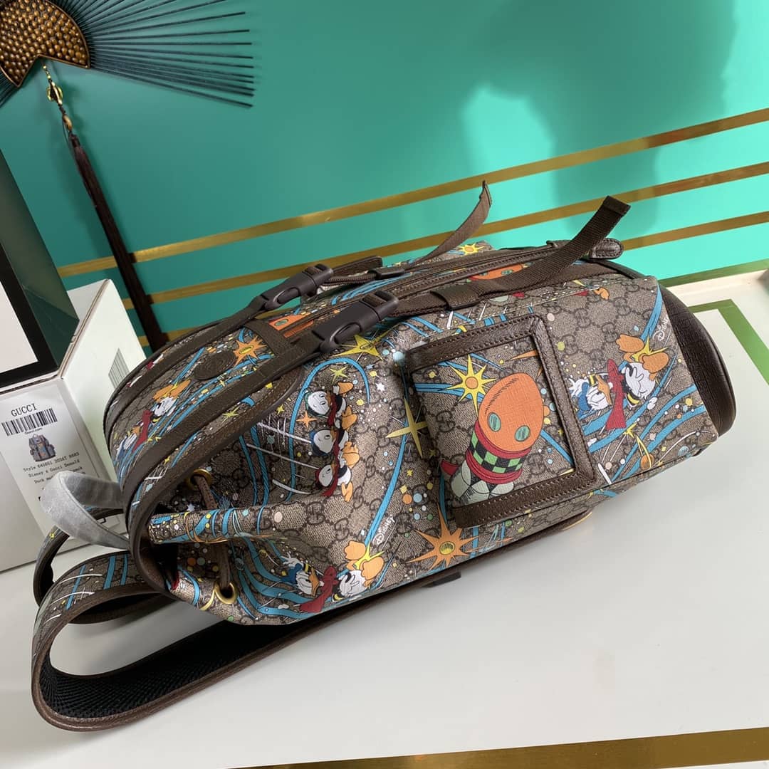 Gucci Disney X Gucci Donald Duck Medium Backpack Replica 645051