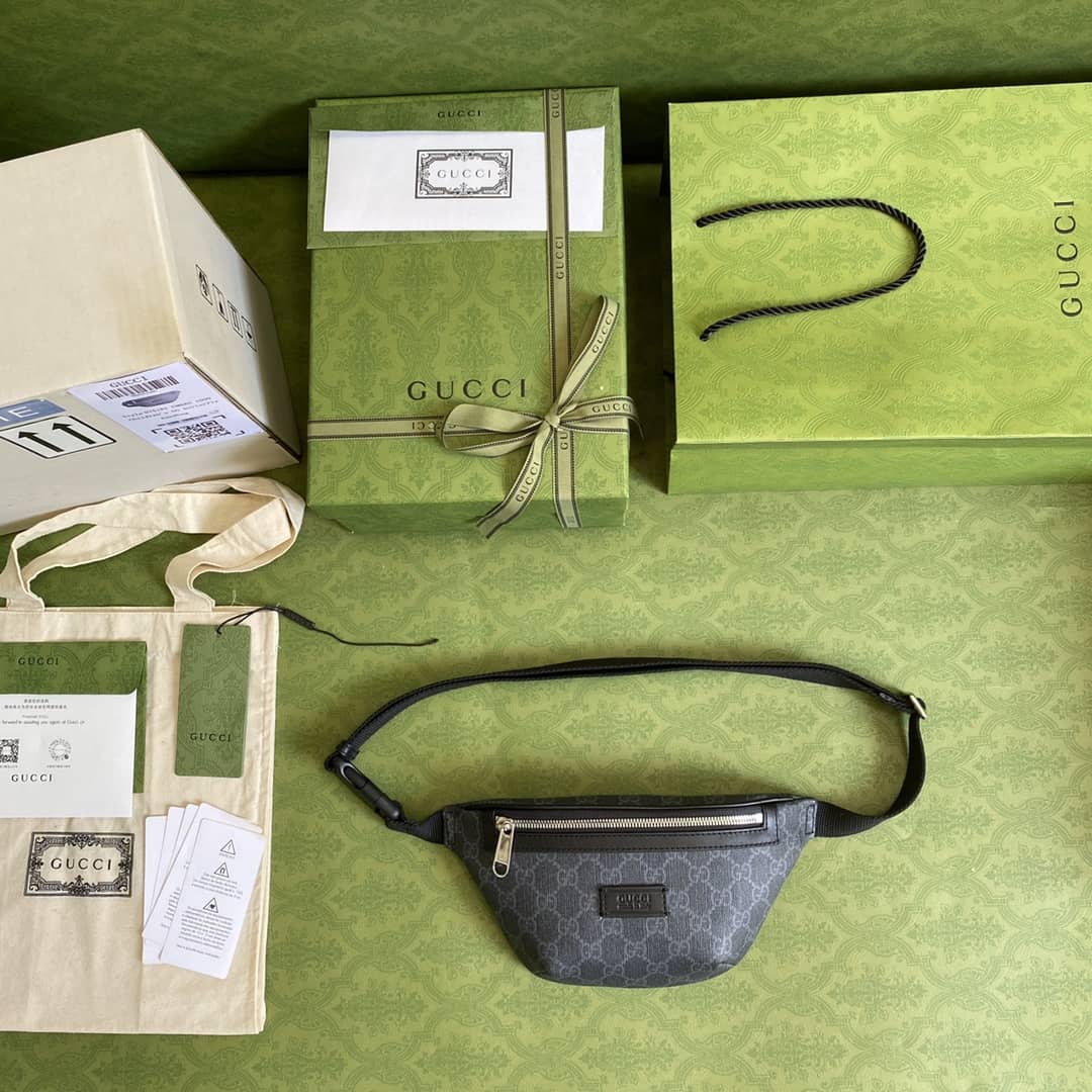 Gucci Bestiary GG Supreme Canvas Belt Bag With Bees Replica 675181